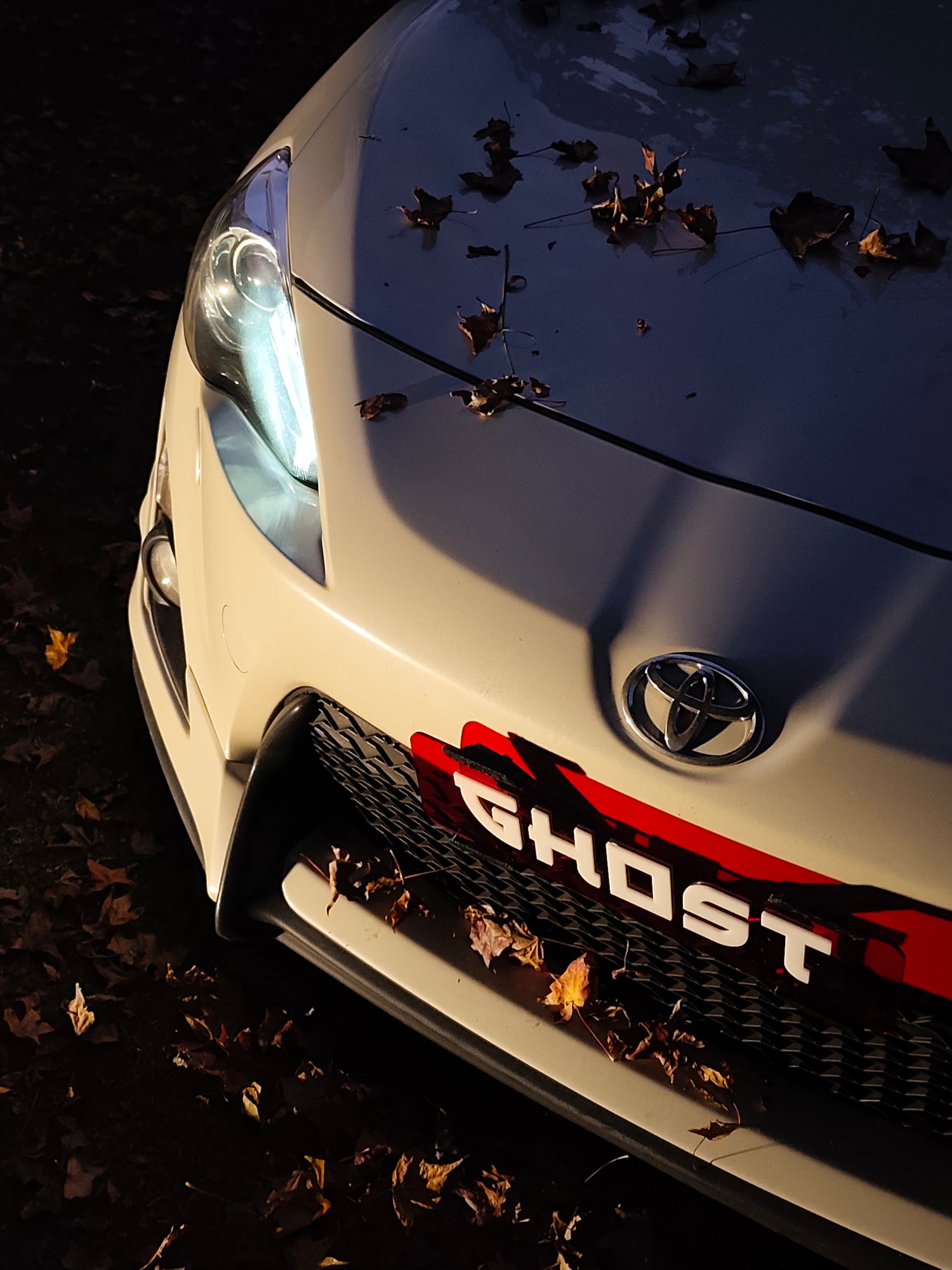 Toyota 86 with Ghost Magnetic Brackets and plates